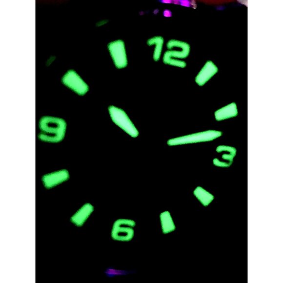 Citizen Men's Watch CA0295-58E Nighthawk Eco Drive Chronograph Black Dial Steel - Picture 8 of 15